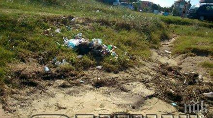 погнуса съсипаха плажа крайморие вони прилича сметище снимки