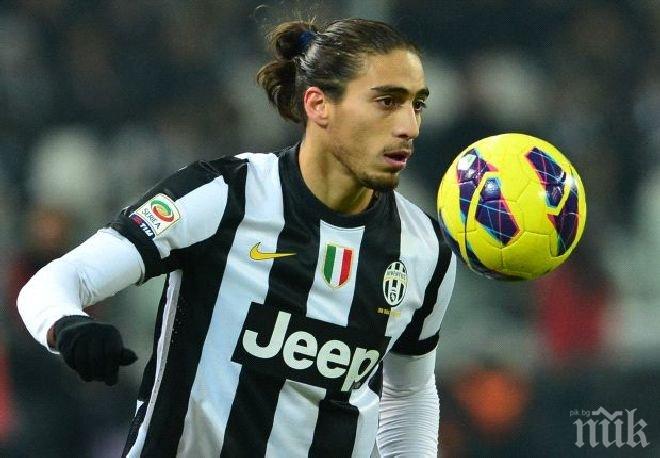 Защитник на Ювентус се размина с тежка травма