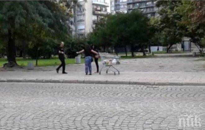 Шоу в Пловдив! Две дами отмъкнаха пълна количка от супермаркет (снимки и видео) 