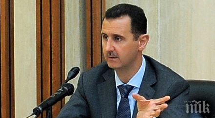 сирия подкрепя международните усилия тероризма