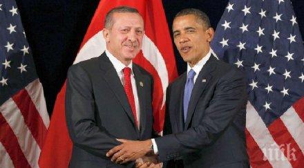 обама ердоган обсъдили борбата ислямска държава