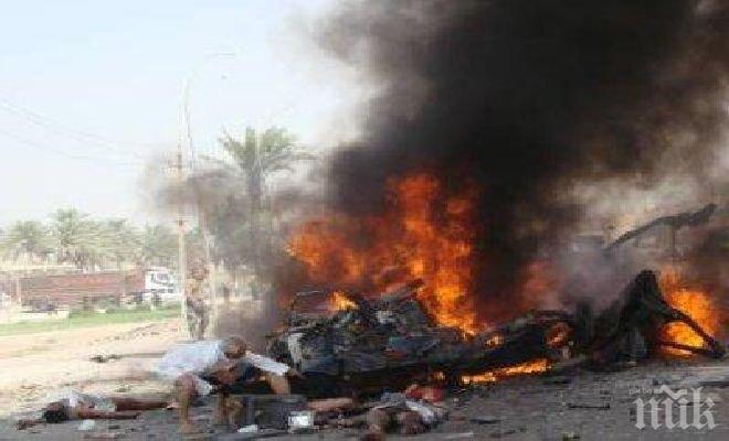 Взрив на кола-бомба в Багдад уби най-малко 14 души