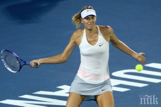 Квалификантка изхвърли Маша Шарапова от турнира в Ухан