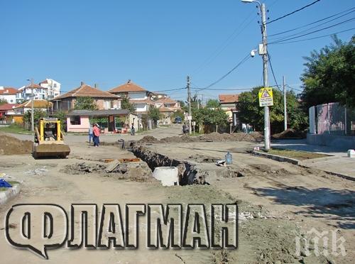 Строителна фирма била виновна за пропадналата цистерна край Несебър (снимки)