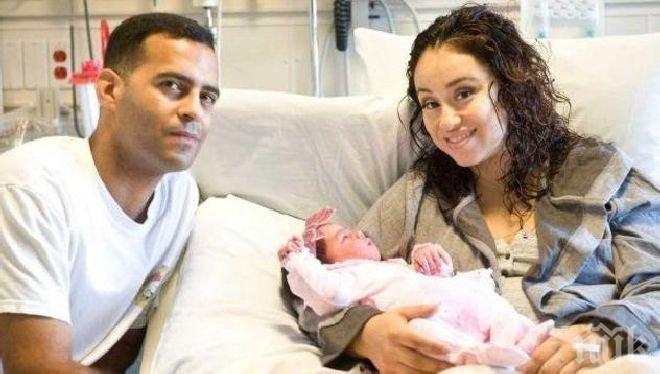 Баща изроди 5,5-килограмовата си дъщеря на магистрала