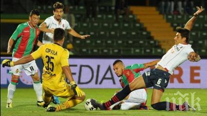 Божинов с потресаващ старт в Италия - загуба и отменен гол