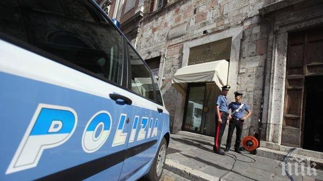 Италианските власти заловиха български апаши на местопрестъплението