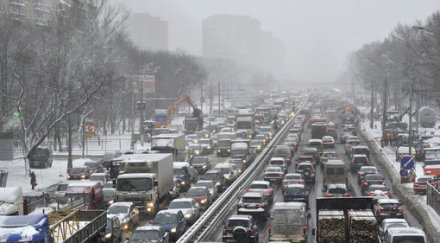 рекорд хиляди коли задръстиха близо москва