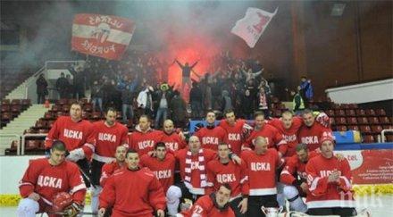 хокейният цска стартира победа участието европа синът синя легенда блести червените видео