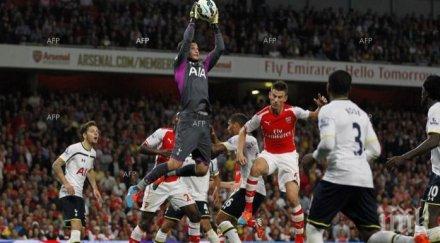 арсенал тотнъм завършиха наравно старото лондонско дерби