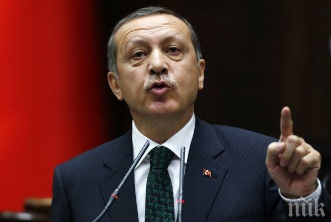 Ердоган: Турция не може да остане извън коалицията срещу „Ислямска държава”!