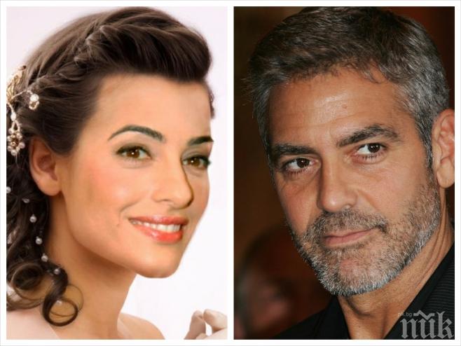 Сватбата на годината е факт! Джордж Клуни се ожени за любимата си Амали (снимки)