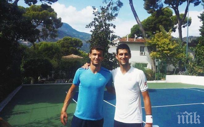 Ноле Джокович е любовният гуру на Григор Димитров