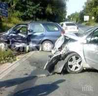 Челна катастрофа на пътя Пловдив-Хасково, трима са в болница!