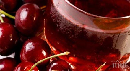 черешовият сок бори подаграта