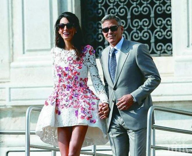 Изненада! Джордж Клуни и Амал минават под венчилото след тайнствен екшън!
