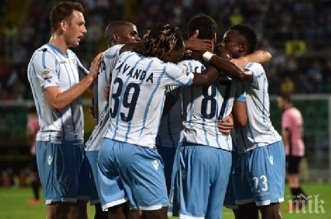 Лацио отнесе Палермо, Ивайло Чочев отново не игра