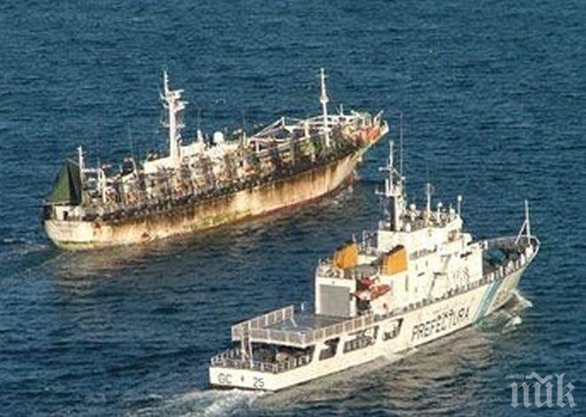 Китайски риболовен кораб потъна в Японско море, девет моряци са в неизвестност