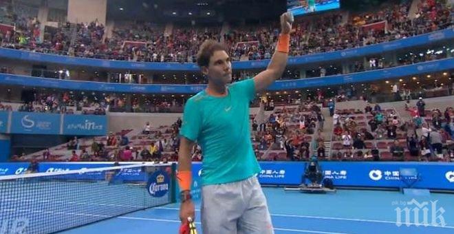 Мечтано завръщане, Надал с 13-та поредна победа над Гаске