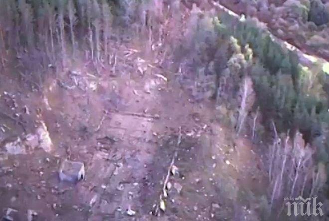 Ето ги първите кадри от трагедията в Горни Лом