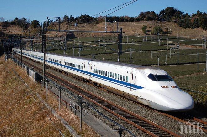 УНИКАЛНО: Влак стрела в Япония закъсня с една минута, веднага назначиха разследване