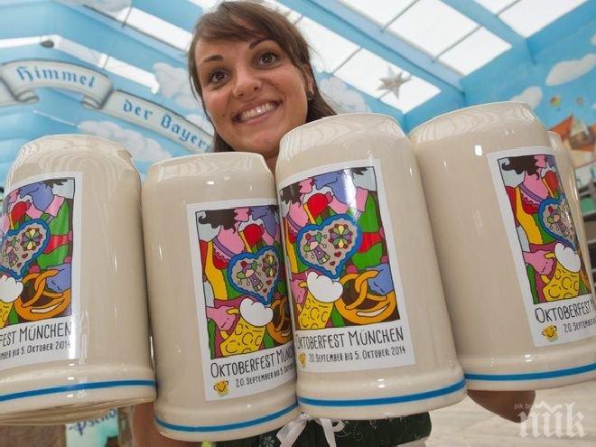 За две седмици гостите на Октоберфест са погълнали 6,5 млн. литра бира 