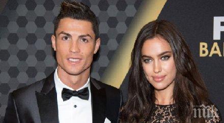 сетне кристиано роналдо проговори отношенията ирина шейк снимка