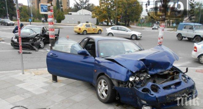 Митничарка ранена в катастрофата край Първи корпус, откарана е в Пирогов
