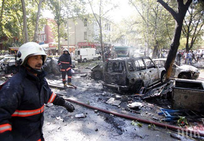 Сблъсъци между кюрди и турски полицаи по време на протест за Кобани