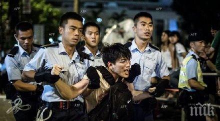 преговорите протестиращите правителството хонконг бяха отменени