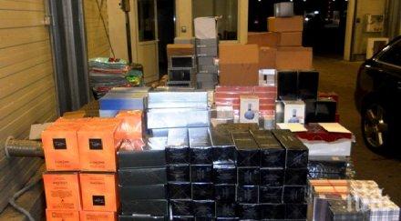 митничарите спипаха фалшиви парфюми капитан андреево