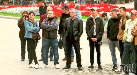 бисер миланов петното отново протестира русе пак заканва медиите