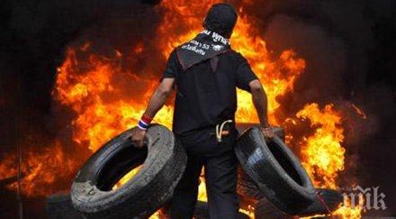 кораб радиоактивни отпадъци запали бреговете шотландия