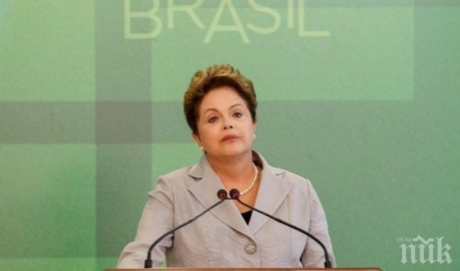 Бразилското БСП подкрепи конкурента на Дилма Русеф, тя може да загуби балотажа