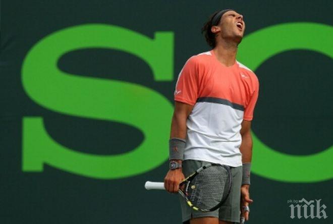 Възпален апендицит не спира Надал от участие в Шанхай