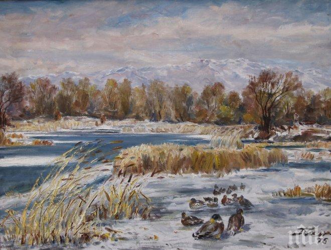 В Ямбол бе открита ретроспективна изложба на художника Панайот Панайотов