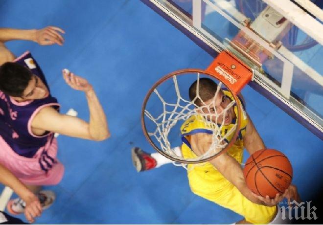 Баскетболистите на Левски извоюваха първа победа в Адриатическата лига
