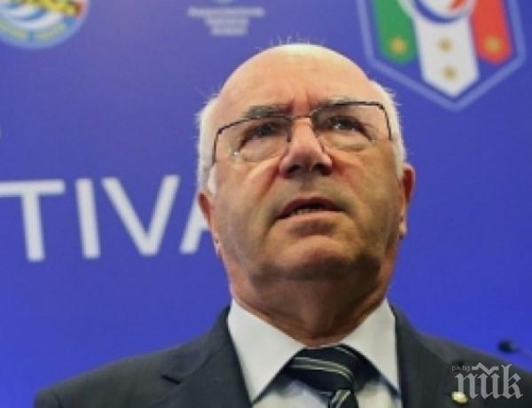 УЕФА изрита шефа на Италия