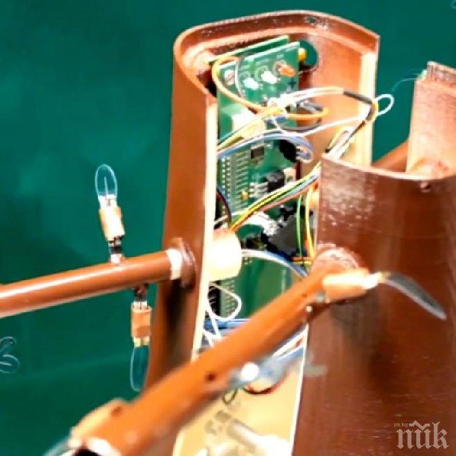 Учени разработват дърво-робот