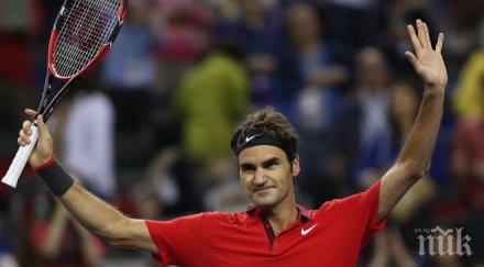 мощен федерер срази джокович търси първа титла шанхай