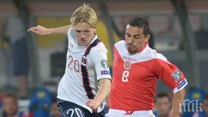 норвегия точки гола малта