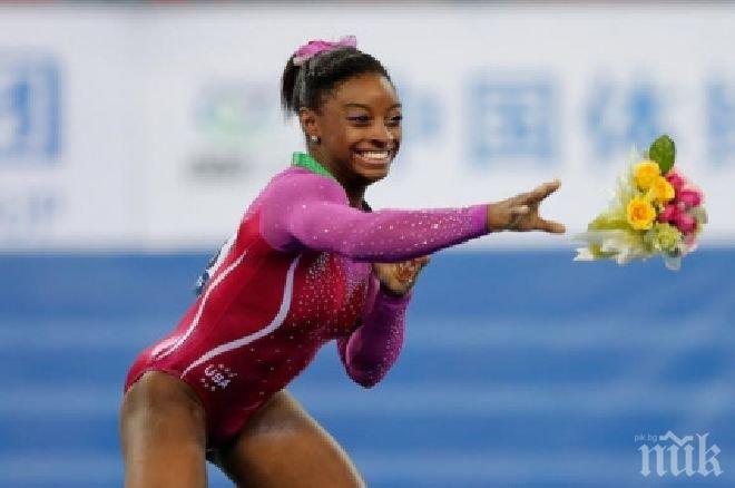 Отборът на САЩ завърши на първо място по медали на СП по спортна гимнастика

