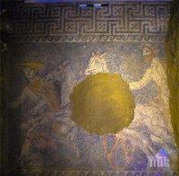 Намериха уникална мозайка в Амфиполис