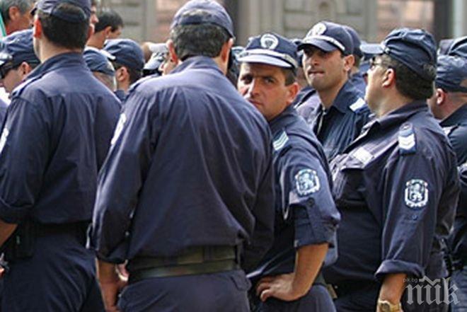 Акция на полицията край Враца