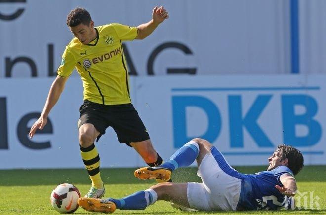Българинът в Борусия (Дортмунд) пак игра със звездите
