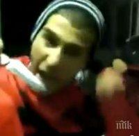 Войната продължава: Албанци нарязаха и изгориха сръбско знаме (видео)