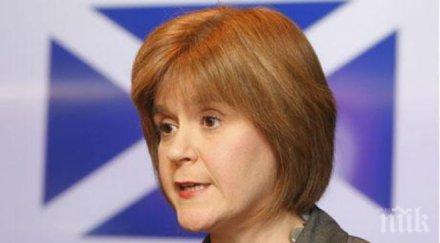 жена оглавява правителството шотландия