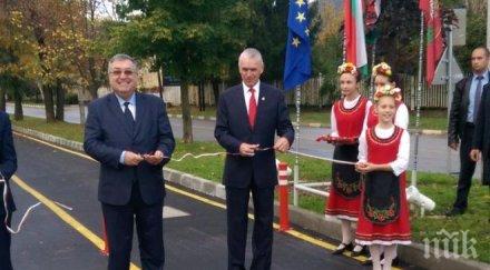 министър васил грудев откри велоалея правец