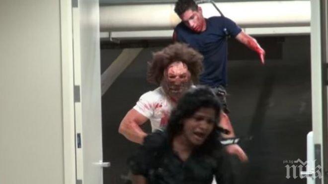 Ужасяваща гавра със скрита камера (видео 18+)