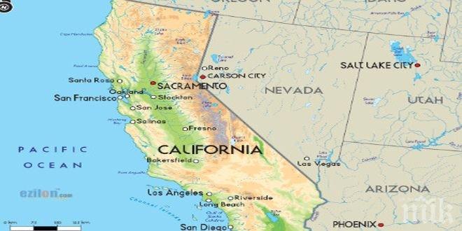 Суша мори Калифорния 